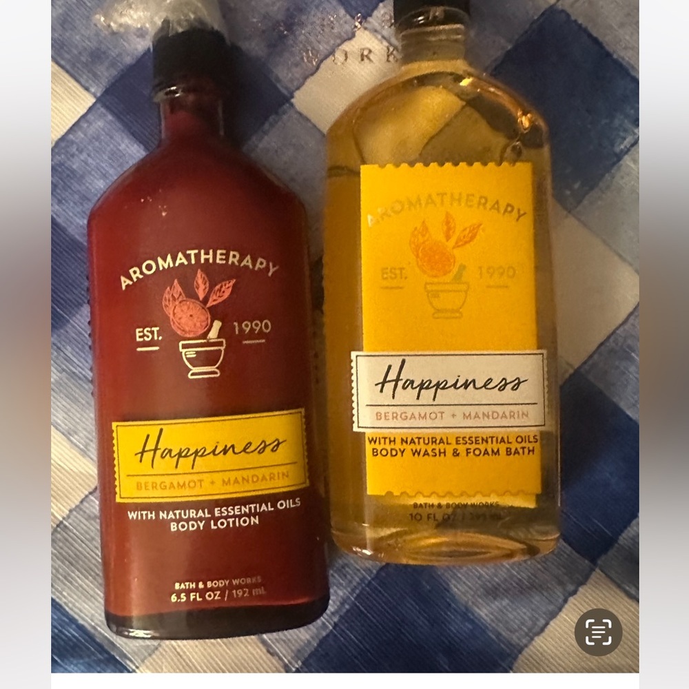 Bath & Body Works Aromatherapy Happiness -2Pc